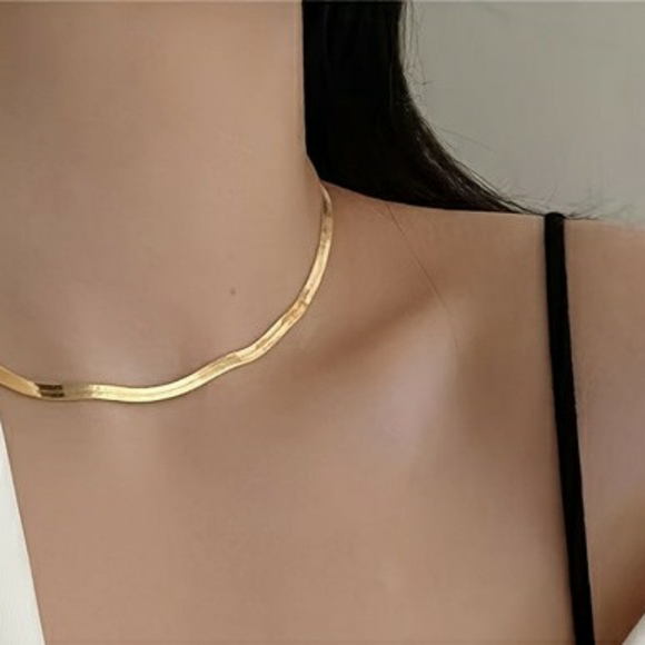 1pc-Stainless Steel 18K Plated Chain - Picture 2 of 8